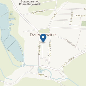 Przedszkole w Dziergowicach na mapie