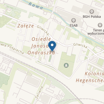 Przedszkole nr 26 im. Mariana Mroza w Katowicach na mapie