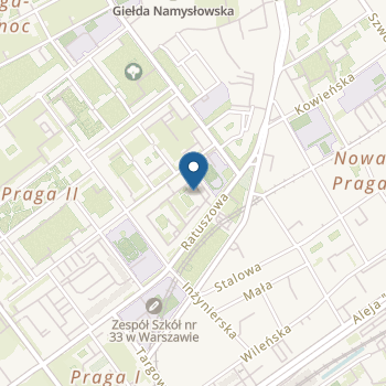 Przedszkole nr 184 w Warszawie na mapie