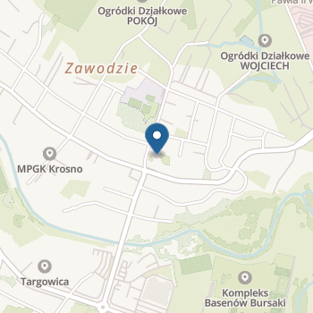 Przedszkole Miejskie nr 3 "Na Zielonym Wzgórzu" w Krośnie na mapie