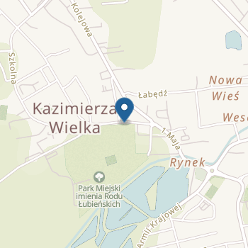 Publiczne Przedszkole Samorządowe Imienia "Parkowe Skrzaty" w Kazimierzy Wielkiej na mapie