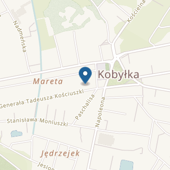 Publiczne Przedszkole nr 1 im. Krasnala Hałabały w Kobyłce na mapie