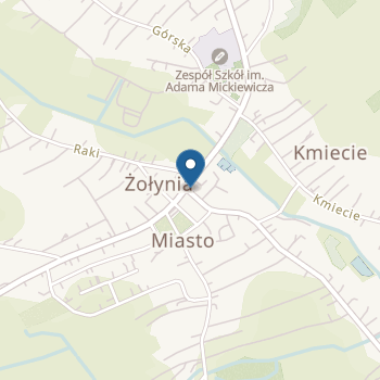 Przedszkole w Żołyni na mapie