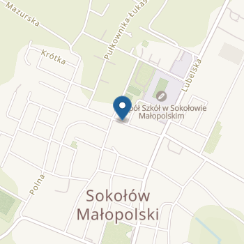 Przedszkole Samorządowe w Sokołowie Małopolskim na mapie