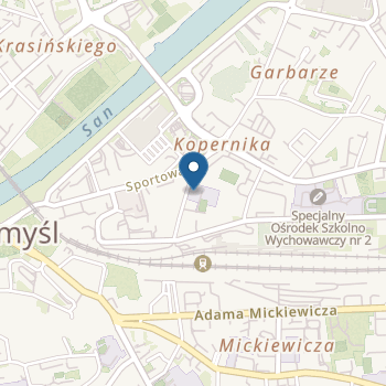 Przedszkole nr 13 w Przemyślu na mapie