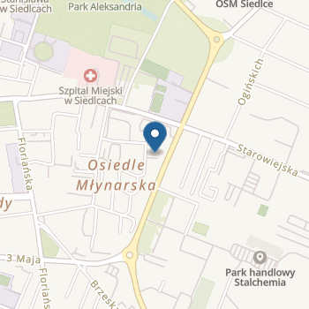 Miejskie Przedszkole nr 17 w Siedlcach na mapie