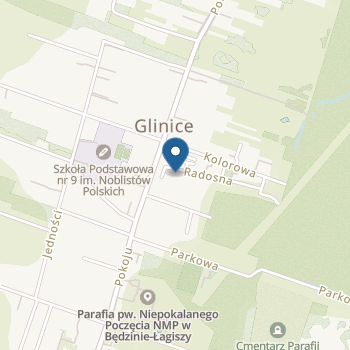 Przedszkole Miejskie nr 12 w Będzinie na mapie