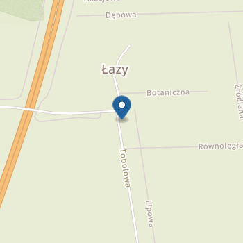 Publiczne Przedszkole nr 1 im. Jana Brzechwy w Łazach na mapie