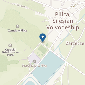 Przedszkole w Pilicy na mapie