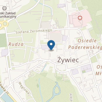 Przedszkole Sióstr Serafitek w Żywcu na mapie