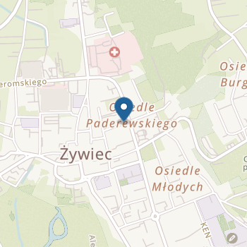 Przedszkole nr 9 w Żywcu im. Andrzeja Komonieckiego na mapie