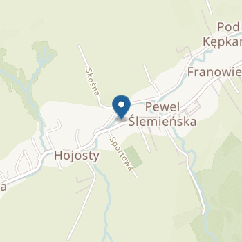 Przedszkole w Pewli Ślemieńskiej na mapie