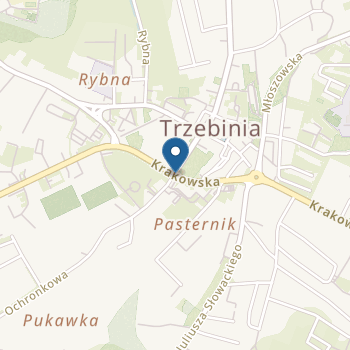 Przedszkole w Trzebini na mapie