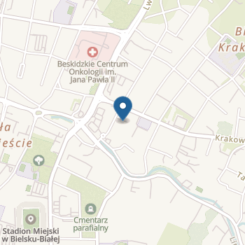 Przedszkole nr 4 w Bielsku-Białej na mapie