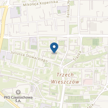 Miejskie Przedszkole nr 26 im. Krasnala Hałabały na mapie