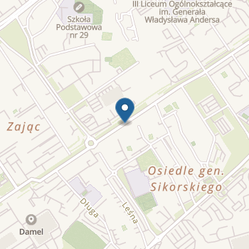 Przedszkole nr 32 w Dąbrowie Górniczej na mapie