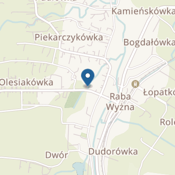 Przedszkole w Rabie Niżnej na mapie