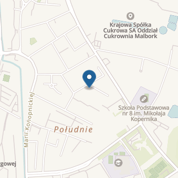 Przedszkole Niepubliczne "Czerwony Kapturek" Aleksandra Maślanka, Hanna Serkowska w Malborku na mapie