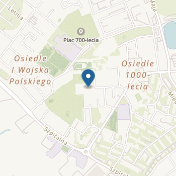 Miejskie Przedszkole nr 12 im. Janusza Korczaka w Knurowie na mapie