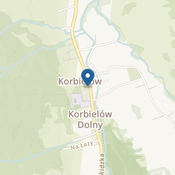 Zespół Szkół nr 5 w Korbielowie-Przedszkole w Korbielowie na mapie