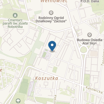Przedszkole nr 52 w Katowicach na mapie