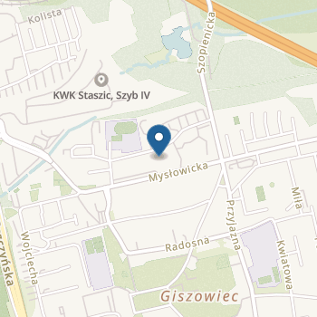 Przedszkole nr 61 w Katowicach na mapie
