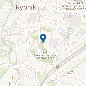 Przedszkole nr 9 w Rybniku na mapie