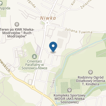 Przedszkole Miejskie nr 20 w Sosnowcu na mapie