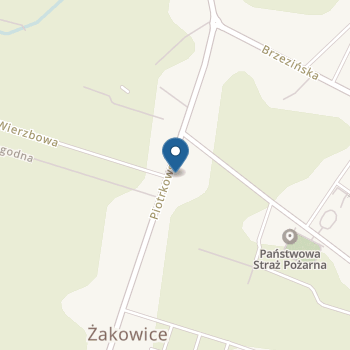 Przedszkole w Różycy na mapie