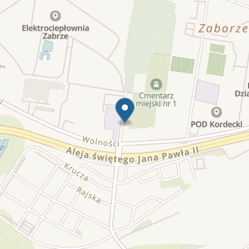 Przedszkole nr 8 w Zabrzu na mapie