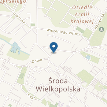 Przedszkole nr 3 w Środzie Wielkopolskiej na mapie