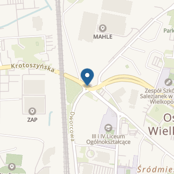 Przedszkole nr 6 w Ostrowie Wielkopolskim na mapie