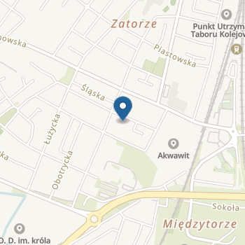 Przedszkole Miejskie nr 7 im. Misia Uszatka w Lesznie na mapie