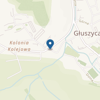 Przedszkole w Grzmiącej na mapie
