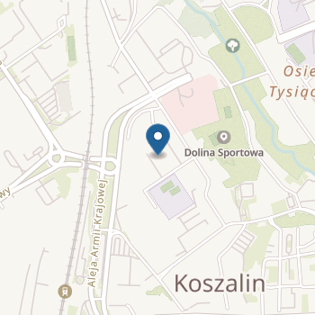 Przedszkole nr 10 im. Misia Uszatka w Koszalinie na mapie