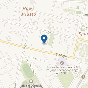 Miejskie Przedszkole nr 3 Integracyjne z Oddziałami Specjalnymi w Zgierzu na mapie
