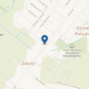 Publiczne Przedszkole w Złotej na mapie