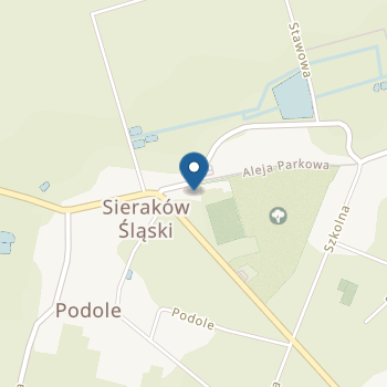 Zespół Szkolno-Przedszkolny w Sierakowie Śląskim-Przedszkole Samorządowe w Sierkowie Śląskim na mapie