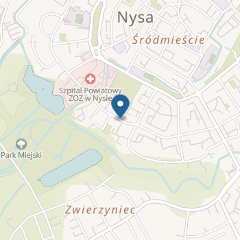 Przedszkole nr 1 w Nysie na mapie