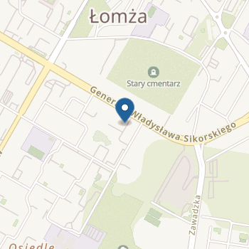 Przedszkole Publiczne nr 5 w Łomży na mapie
