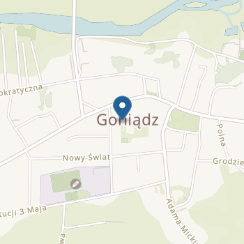 Przedszkole Samorządowe w Goniądzu na mapie