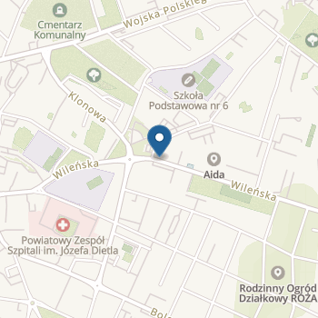 Niepubliczne Przedszkole Zielona Żabka na mapie