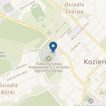 Publiczne Przedszkole nr 3 z Oddziałami Integracyjnymi w Kozienicach na mapie