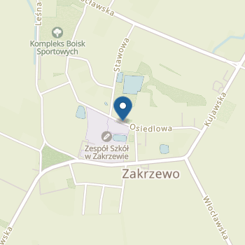 Zespół Szkół w Zakrzewie Publiczne Przedszkole "Uśmiech Malucha" w Zakrzewie na mapie