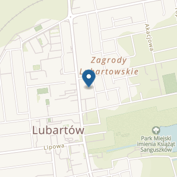 Niepubliczne Przedszkole Dwujęzyczne "Motylek" w Lubartowie na mapie