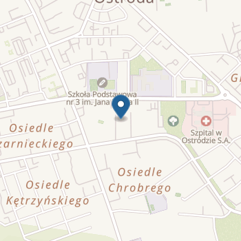 Przedszkole nr 1 w Ostródzie na mapie