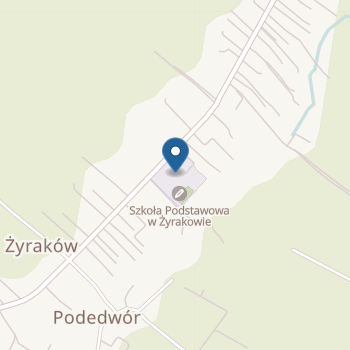 Przedszkole w Żyrakowie na mapie