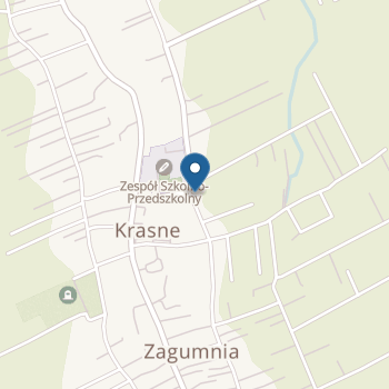 Gminne Przedszkole w Krasnem na mapie