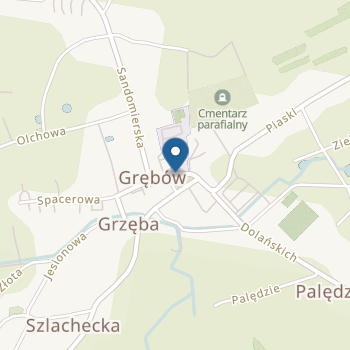 Przedszkole w Grębowie na mapie