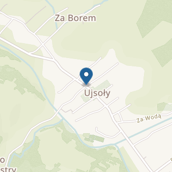 Przedszkole w Ujsołach na mapie
